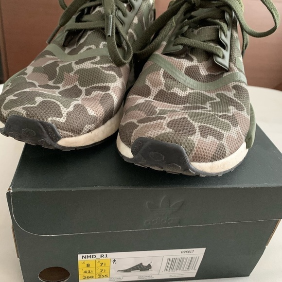 Adidas original NMD R1 Boost camo sneakers 8 - Picture 6 of 6